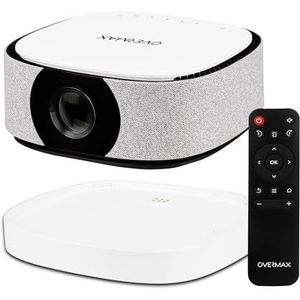 Overmax - Multipic 4.5 - Draagbare Beamer - Full HD - 3000 Lumen - Inclusief Powerbank