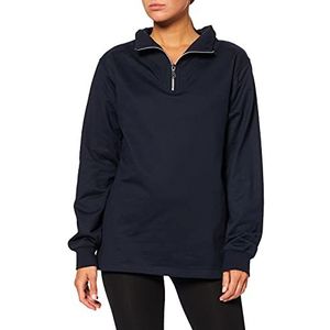 Trigema Sweatshirt met ritssluiting voor dames, Donkerblauw, M