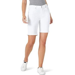 Lee Women's Missy Relaxed-Fit Bermuda Short, White, 4