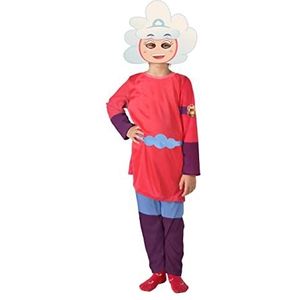 Nubess costume disguise girl official MeteoHeroes (Size 3-4 years) with mask