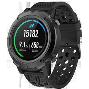 kubo Smartwatch, GPS, waterdicht IP68, intelligente activiteitsarmband, slaapmonitor, compatibel met Android en iOS, Eén maat