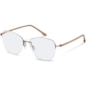 Rodenstock R7141 Recept brilmonturen - bruin, lichtbruin - dames, bruin, lichtbruin, 53
