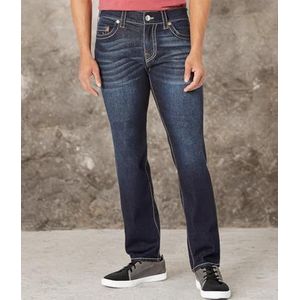 True Religion Heren Rocco Skinny Fit Jeans, Modderig Waters, 46W x 32L