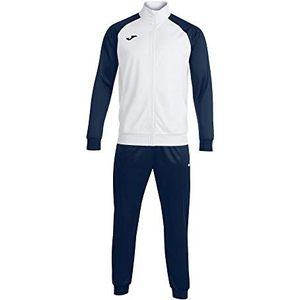 Joma Trainingspak Academy IV wit-marineblauw