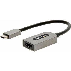StarTech.com USB C naar HDMI Adapter - 4K 60Hz Video, HDR10 - USB-C naar HDMI 2.0b Adapter Dongle - USB Type-C DP Alt Mode naar HDMI Monitor/Scherm/TV Converter (USBC-HDMI-CDP2HD4K60)