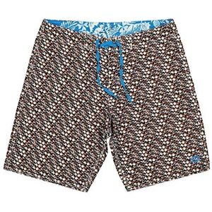 Panareha Heren Boardshorts van Gerecycled Polyester IPANEMA Zwart (50)