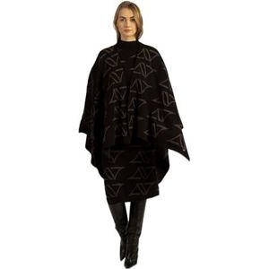 ApartFashion Dames gebreide jassen korte trui, zwart, normaal