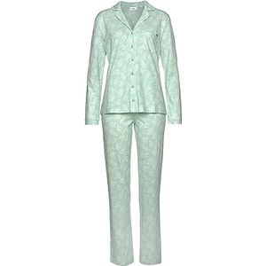 s.Oliver Damespyjamaset, Mint Bladerprint, 36/38