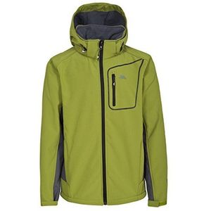 Trespass Strathy II waterdichte softshelljas voor heren, met afneembare capuchon