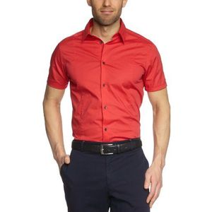 ck Calvin Klein Zakelijk overhemd voor heren, rood (524), 52 NL