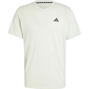 adidas Heren Train Essentials Feelready Training Tee, linen green/black, XL