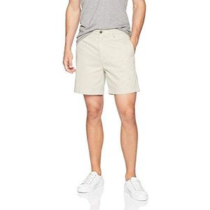 Amazon Essentials Classic fit voor heren 17,8 cm kort,Beige (Steen),28W