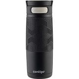 Contigo Transit thermosbeker, roestvrijstalen beker-to-go, isoleerfles, lekvrij, koffiebeker-to-go, vaatwasserbestendig, beker-to-go, houdt tot 5 uur heet, 470 ml