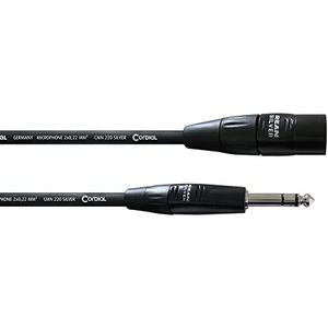 CORDIAL Kabel audio XLR male/jack stereo 3 m kabel AUDIO Essentials XLR/Jack