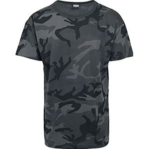 Urban Classics Camo Oversized T-shirt voor heren, meerkleurig (Dark Camo 784), S