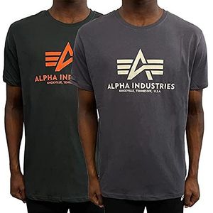 Alpha Industries - Basic T-Shirt 2 Pack - Wit - Katoen