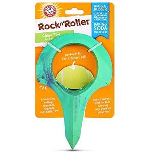 Arm & Hammer : Rock-N-Roller Skinny Tri Chew Toy-Teal Tye Dye