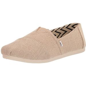 TOMS Alpargata heren Espadrille sleehaksandaal, Natuurlijk ongeverfd, 39 EU