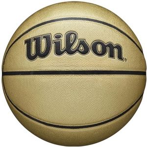 Wilson NBA Gold Edition Ball WTB3403XB, unisex basketballen, goud, 7 EU