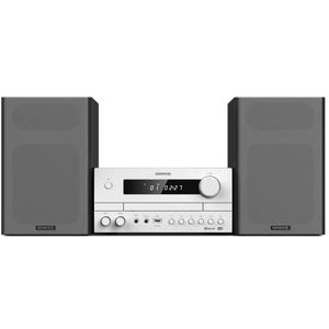 Kenwood M-822DAB - Micro HiFi-systeem met 2 x 50 Watt RMS, CD, USB, DAB+ & Bluetooth audiostreaming, wit