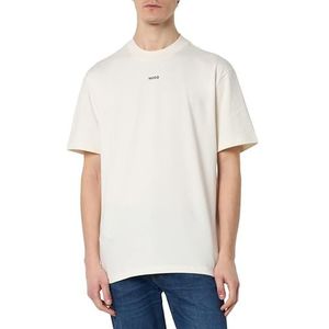 HUGO Dapolino T-shirt voor heren, Open White121, XX-Large