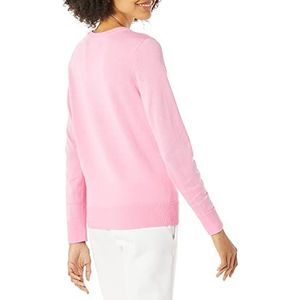 Amazon Essentials Women's Lichtgewicht vest met ronde hals (verkrijgbaar in grote maten), Roze, XL