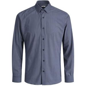 Jprblaactive Stretch Ls Shirt Sn, night sky, L