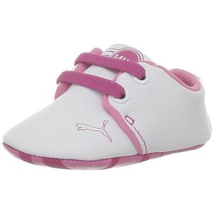 PUMA Crib Pack Mini-sneakers voor meisjes, Blanc 02white Cabaret Pink, 16 EU
