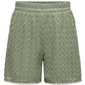 ONLY Dames Onlpatricia JRS Shorts, groen, XS