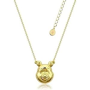 Disney Winnie The Puuh hanger, goud/Disney-halsketting, officieel gelicentieerd product