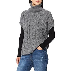 Herrlicher Dames Nikita Vest Structured Wool Pullunder