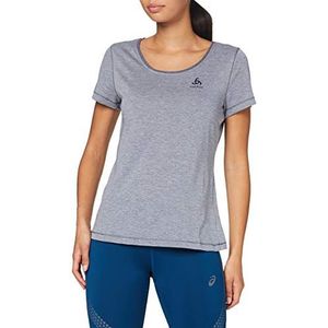 Odlo Alloy T-shirt met korte mouwen voor dames, Peacoat Melange, M