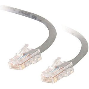 C2G 1.5M Cat5e netwerk Crossover Patch kabel. Xover Ethernet kabel, Peer-to-Peer Computer Lead. grijs CAT5E PVC UTP