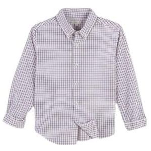 Gocco hemd, geruit, donkere aardbeien, normaal voor kinderen, Donkere aardbeien, 9-10 jaar