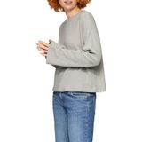 Longsleeve - Ecru - Ronde Hals - Lange Mouwen - Zonder Capuchon