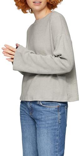 Longsleeve - Ecru - Ronde Hals - Lange Mouwen - Zonder Capuchon