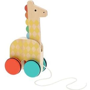 On-the-Go Giraffe Houten Trekspeelgoed