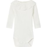 NAME IT Nbfjohanne Ls Body voor dames, cloud dancer, numeric_50