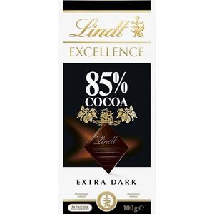 Lindt EXCELLENCE 85% pure chocoladereep 100 gram