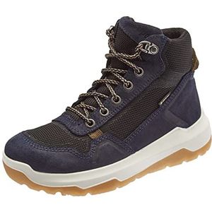 Superfit Jongens Space Licht gevoerde Gore-tex sneeuwlaarzen, Blauw zwart 8000, 38 EU Weit