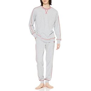 Diesel pyjamaset voor heren, Grijs gemêleerd (No Bros)-9cb Short, XL