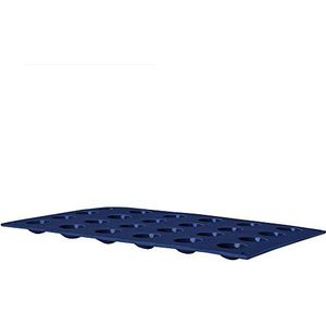 Ibili Blueberry bakvorm met 24 halfronde vormen, siliconen, blauw, 30 x 18 x 3 cm