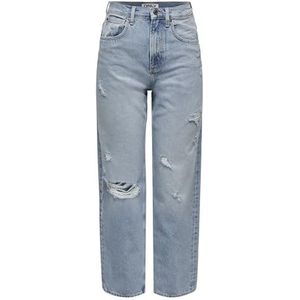 ONLY Dames Jeans, blauw (light blue denim), 28W x 32L