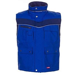 Planam Winter vest ""Plaline"" maat XL in korenblauw/marine, meerkleurig, 2581056