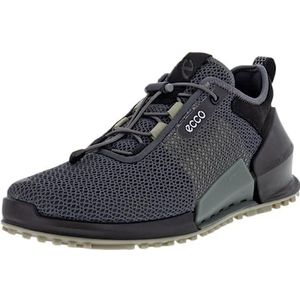 ECCO Biom 2.0 Low Textile Crosstrainer voor heren, Magneet Zwart Vetiver, 5/5.5 UK