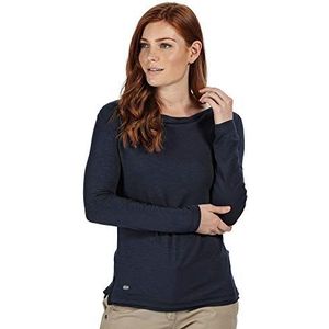 Frayler viscose T-shirt met lange mouwen