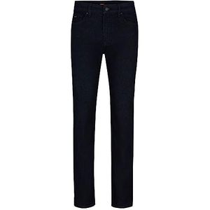 BOSS Re.Maine BC-C Regular Fit jeans voor heren, van comfortabel stretch-denim in donker indigoblauw, blauw, 34W / 30L