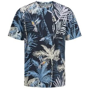 Jjhawaii AOP Tee Ss Crew Neck Jnr, sky captain, 140