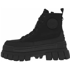 Palladium Revolt Boot Zip TX, damesschoenen, zwart, 41 EU, zwart., 41 EU