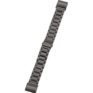 Peter Jäckel Armband voor Fitbit Charge 2 roestvrij staal, ketting zwart